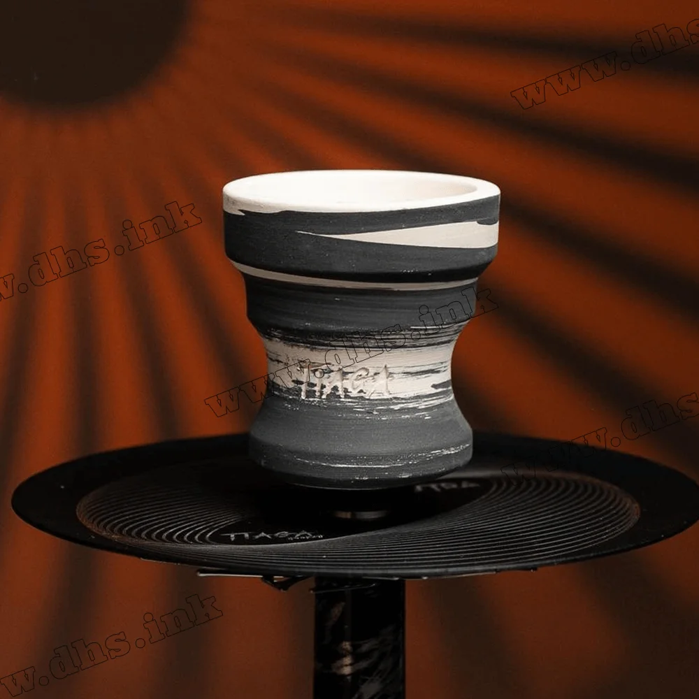 Чаша для кальяну Tiaga Hookah Flash Light - Black-White